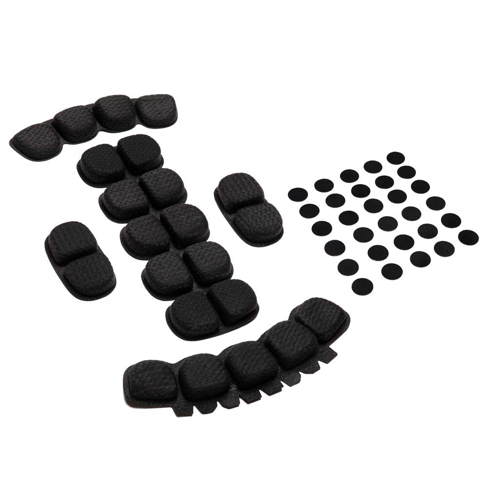 Helmet Pad Replacements Airsoft Helmet Pads 39Pcs/Set Foam Cushion Accessories Motorcycle Foam Pad Liners Protective Mats For Ach Mich Team Wendy Fma Exf Helmet